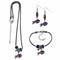 Sports Jewelry & Accessories NFL - Buffalo Bills Euro Bead Jewelry 3 piece Set JM Sports-7
