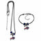 Sports Jewelry & Accessories NFL - Buffalo Bills Euro Bead Necklace and Bracelet Set JM Sports-7