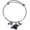 Sports Jewelry & Accessories NFL - Carolina Panthers Charm Bangle Bracelet JM Sports-7