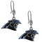 Sports Jewelry & Accessories NFL - Carolina Panthers Crystal Dangle Earrings JM Sports-7