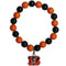 Sports Jewelry & Accessories NFL - Cincinnati Bengals Fan Bead Bracelet JM Sports-7