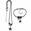 Sports Jewelry & Accessories NFL - Dallas Cowboys Euro Bead Necklace and Bracelet Set JM Sports-7