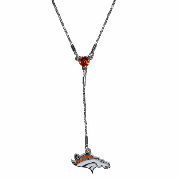 Sports Jewelry & Accessories NFL - Denver Broncos Lariat Necklace JM Sports-7
