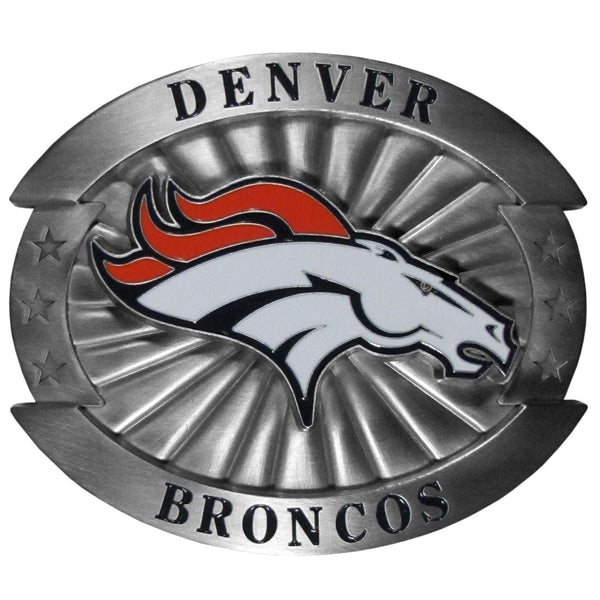 Sports Jewelry & Accessories NFL - Denver Broncos Oversized Belt Buckle JM Sports-11