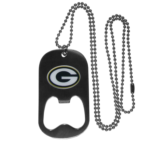 NFL - Green Bay Packers Bottle Opener Tag Necklace