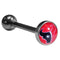 Sports Jewelry & Accessories NFL - Houston Texans Inlaid Barbell Tongue Ring JM Sports-7