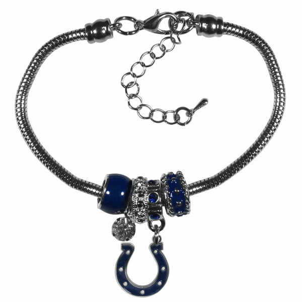 Sports Jewelry & Accessories NFL - Indianapolis Colts Euro Bead Bracelet JM Sports-7