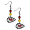 Sports Jewelry & Accessories NFL - Kansas City Chiefs Fan Bead Dangle Earrings JM Sports-7
