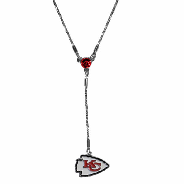 Sports Jewelry & Accessories NFL - Kansas City Chiefs Lariat Necklace JM Sports-7
