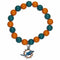 Sports Jewelry & Accessories NFL - Miami Dolphins Fan Bead Bracelet JM Sports-7
