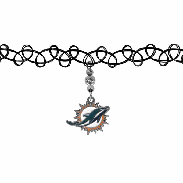 Sports Jewelry & Accessories NFL - Miami Dolphins Knotted Choker JM Sports-7