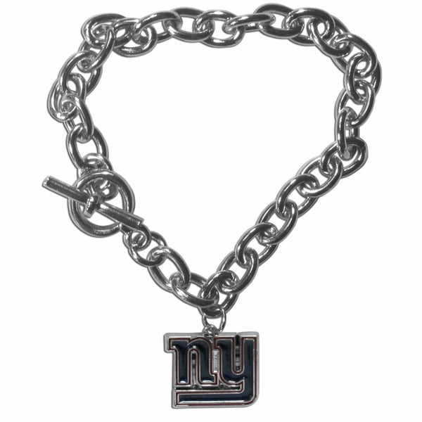 Sports Jewelry & Accessories NFL - New York Giants Charm Chain Bracelet JM Sports-7