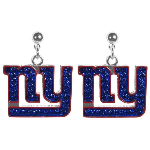 Sports Jewelry & Accessories NFL - New York Giants Crystal Stud Earrings JM Sports-7