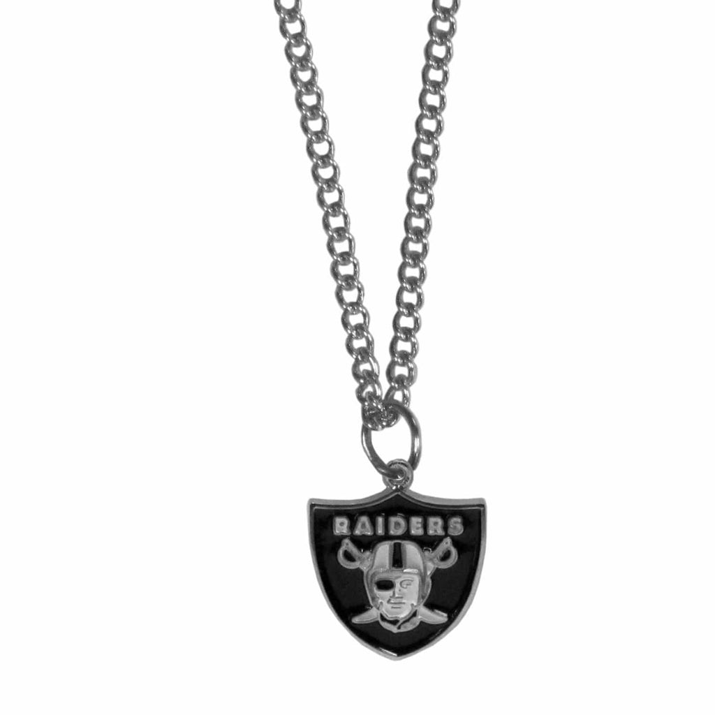 Oakland Raiders Beaded Lanyard Wallet