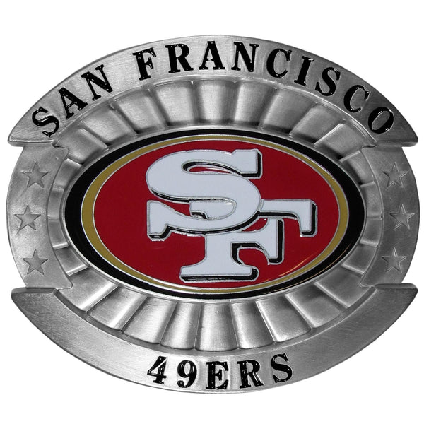 Sports Jewelry & Accessories NFL - San Francisco 49ers Oversized Belt Buckle JM Sports-11