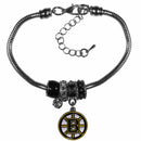 Sports Jewelry & Accessories NHL - Boston Bruins Euro Bead Bracelet JM Sports-7