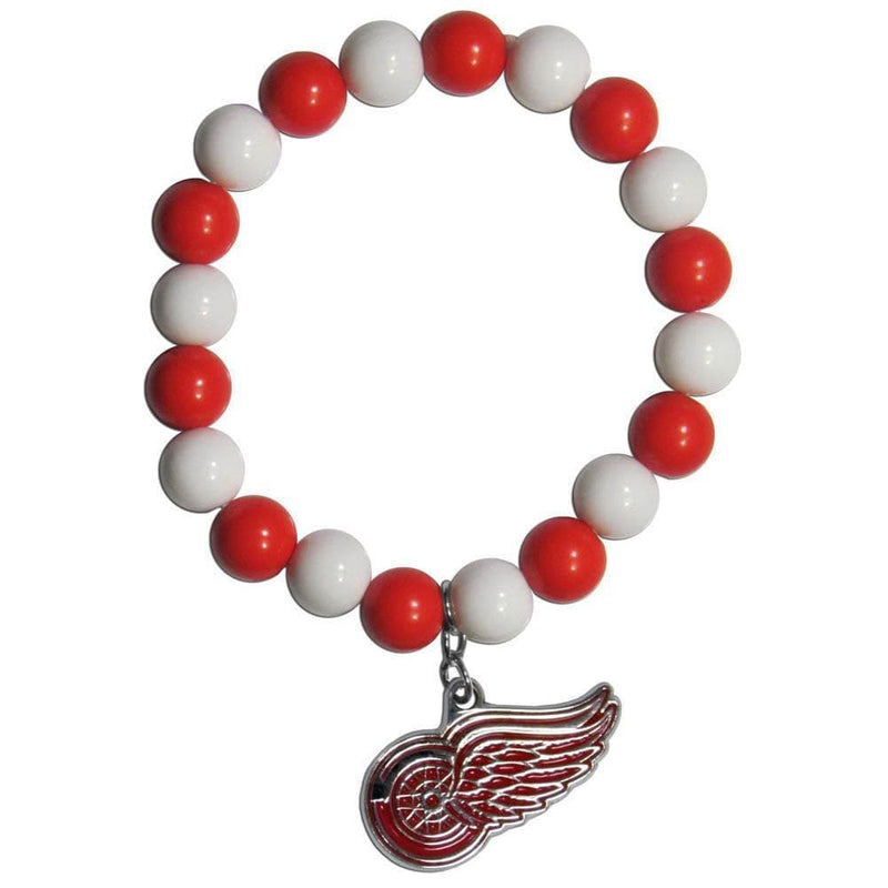 Sports Jewelry & Accessories NHL - Detroit Red Wings Fan Bead Bracelet JM Sports-7
