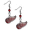 Sports Jewelry & Accessories NHL - Detroit Red Wings Fan Bead Dangle Earrings JM Sports-7