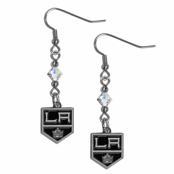 Sports Jewelry & Accessories NHL - Los Angeles Kings Crystal Dangle Earrings JM Sports-7