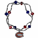 Sports Jewelry & Accessories NHL - Montreal Canadiens Crystal Bead Bracelet JM Sports-7