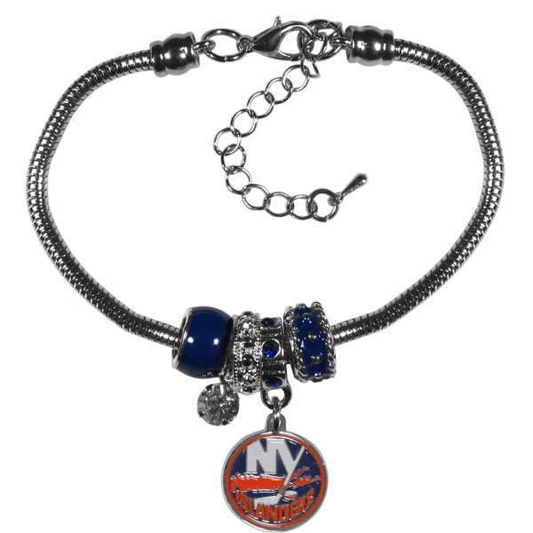 Sports Jewelry & Accessories NHL - New York Islanders Euro Bead Bracelet JM Sports-7