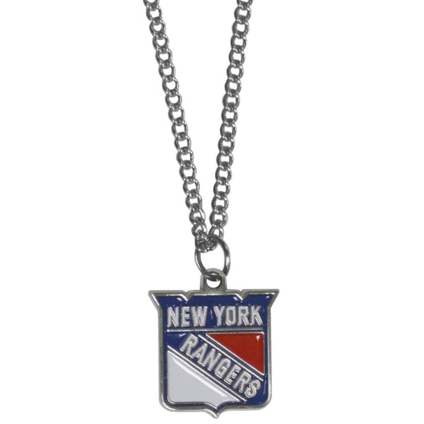 Sports Jewelry & Accessories NHL - New York Rangers Chain Necklace with Small Charm JM Sports-7
