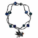 Sports Jewelry & Accessories NHL - San Jose Sharks Crystal Bead Bracelet JM Sports-7