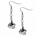 Sports Jewelry & Accessories NHL - Vancouver Canucks Crystal Dangle Earrings JM Sports-7