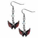 Sports Jewelry & Accessories NHL - Washington Capitals Crystal Dangle Earrings JM Sports-7
