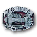 Sports Jewelry & Accessories Sports Accessories - Machinist 3D Enameled Belt Buckle JM Sports-7