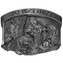 Sports Jewelry & Accessories Sports Jewelry & AccessoriesSports Accessories - Arizona Eagle Antiqued Belt Buckle JM Sports-7