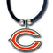 Sports Jewelry NFL - Chicago Bears Rubber Cord Necklace JM Sports-7
