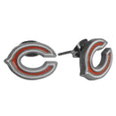 Sports Jewelry NFL - Chicago Bears Stud Earrings JM Sports-7