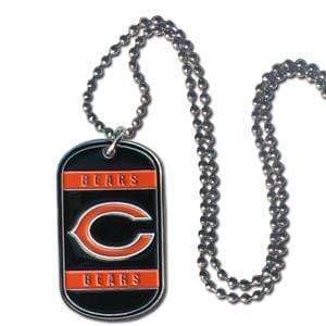 Sports Jewelry NFL - Chicago Bears Tag Necklace JM Sports-7
