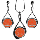 Sports Jewelry NFL - Chicago Bears Tear Drop Jewelry Set JM Sports-7