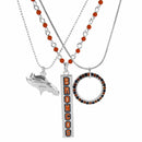 Sports Jewelry NFL - Denver Broncos Trio Necklace Set JM Sports-7