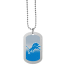 Sports Jewelry NFL - Detroit Lions Team Tag Necklace JM Sports-7