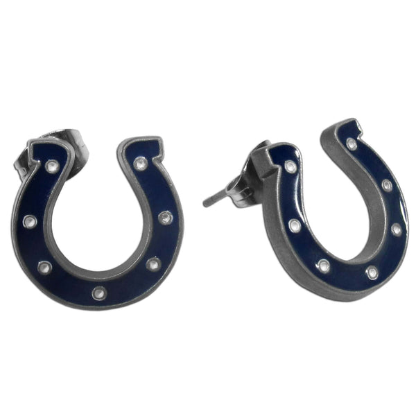Sports Jewelry NFL - Indianapolis Colts Stud Earrings JM Sports-7