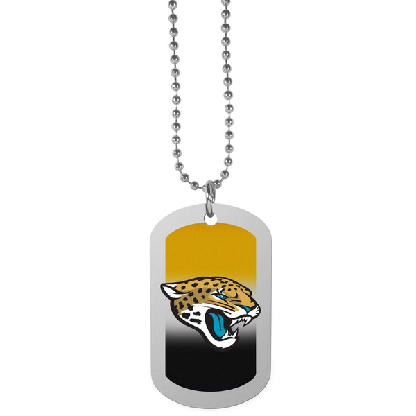 Sports Jewelry NFL - Jacksonville Jaguars Team Tag Necklace JM Sports-7