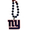 Sports Jewelry NFL - New York Giants Mardi Gras Bead Necklace JM Sports-7