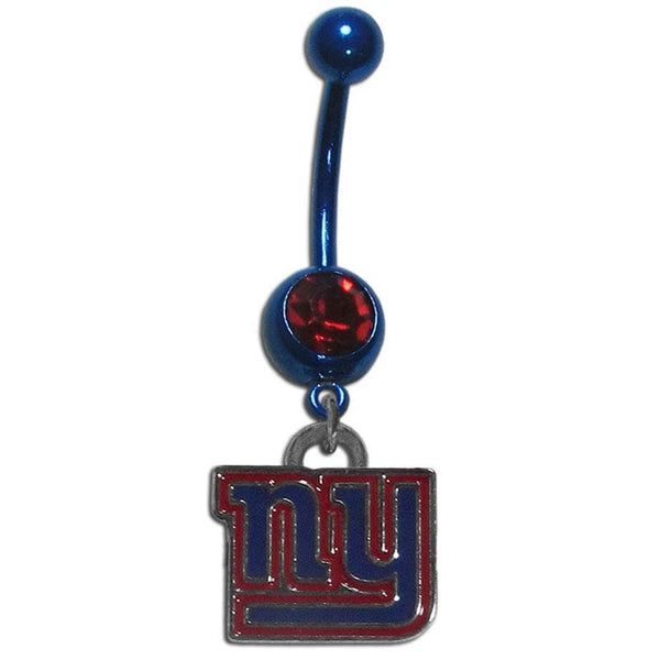 Sports Jewelry NFL - New York Giants Navel Ring JM Sports-7