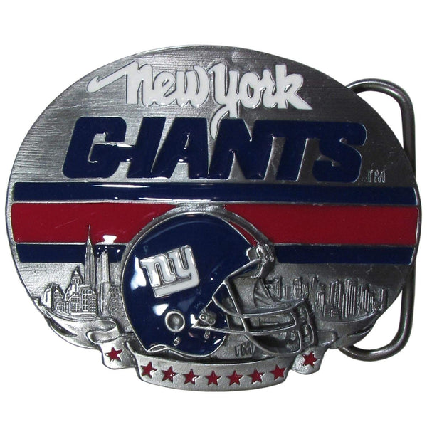 Sports Jewelry NFL - New York Giants Team Belt Buckle JM Sports-7