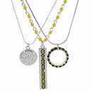 Sports Jewelry NFL - Pittsburgh Steelers Trio Necklace Set JM Sports-7