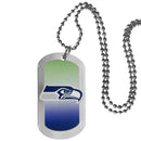 Sports Jewelry NFL - Seattle Seahawks Team Tag Necklace JM Sports-7