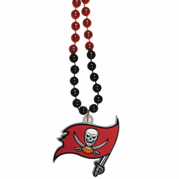 Sports Jewelry NFL - Tampa Bay Buccaneers Mardi Gras Bead Necklace JM Sports-7
