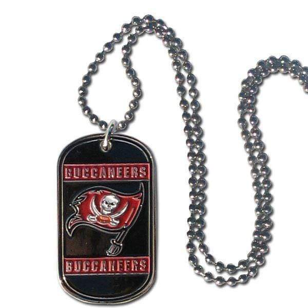 Sports Jewelry NFL - Tampa Bay Buccaneers Tag Necklace JM Sports-7