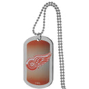 Sports Jewelry NHL - Detroit Red Wings Team Tag Necklace JM Sports-7