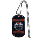 Sports Jewelry NHL - Edmonton Oilers Tag Necklace JM Sports-7