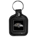 Sports Key Chain NFL - Baltimore Ravens Square Leatherette Key Chain JM Sports-7