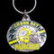 Sports Key Chain NFL - Green Bay Packers Oval Carved Metal Key Chain JM Sports-7
